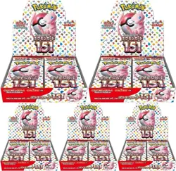 Pokemon TCG Scarlet Violet 151 Box sv2a × 10 Booster Box Japanese New Sealed - Image 2