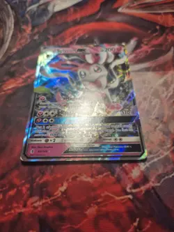 Sylveon GX 92/145 Pokemon Sun & Moon Guardians Rising Ultra Rare MP - Image 3