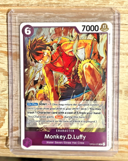 Monkey.D.Luffy Dash Pack OP03-070 R ONE-PIECE Kingdoms of Intrigue (OP04) Promo - Image 2