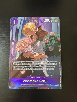 One Piece TCG – Vinsmoke Sanji Treasure Rare Alt Art OP10-063 (OP12 TR) NM - Image 1