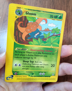 Pokemon TCG Gloom Aquapolis e-card series 49/144 uncommon 2002 LP - Image 3