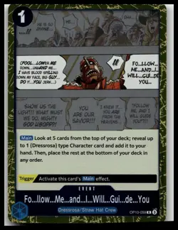 Royal Blood #OP10-059 Fo...llow...Me...and...I...Will...Gui...de...You - Image 1