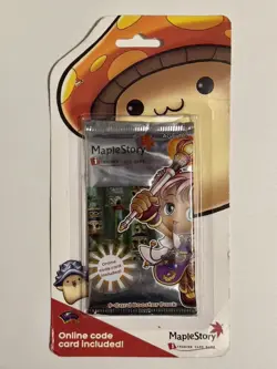 2007 MapleStory Trading Card Game (1) 9 Cards Booster Pack , Sealed NIP - Image 1