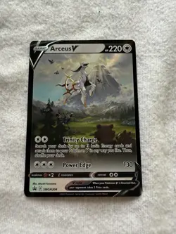 Arceus v SWSH204 Sword & Shield Promo Holo Pokemon TCG Card 2022 - Image 1