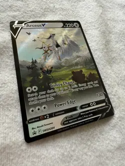 Arceus v SWSH204 Sword & Shield Promo Holo Pokemon TCG Card 2022 - Image 2