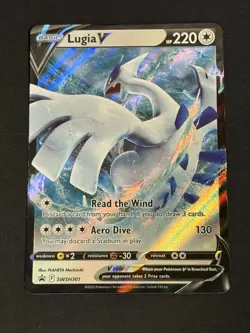 Pokemon TCG Lugia V SWSH301 SWSH: Sword & Shield Promo Cards - Image 2