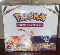 Brilliant Stars Booster Box - 36 Packs (FAKE Cards for Display or Fun Only) 🔥 - Image 1