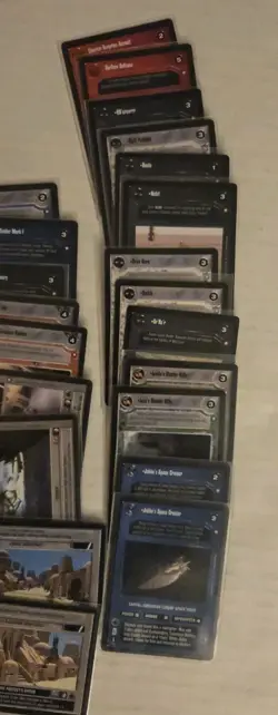 Special Edition Star Wars CCG Lot 73 Limited BB Cards Decipher 18 Rare Vengeance - Image 3