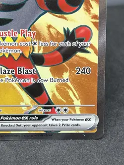 Incineroar ex 187/162 Sv05: Temporal Forces Holo - Rare Pokemon TCG Card NM+!! - Image 5
