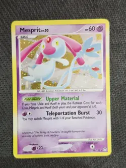 MESPRIT - 14/123 - MYSTERIOUS TREASURES - HOLO RARE - POKEMON CARD - Image 1