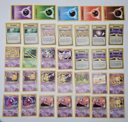 Near Mint | 33 Vintage Pokemon Card Lot | Sabrina's Gym Challenge Set | NM - Image 1