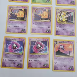 Near Mint | 33 Vintage Pokemon Card Lot | Sabrina's Gym Challenge Set | NM - Image 3