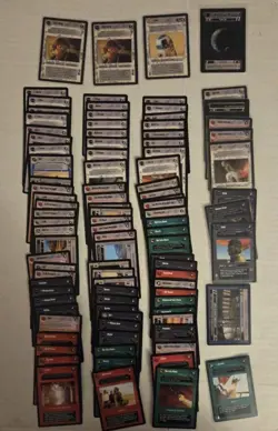 Jabba's Palace Star Wars CCG Lot 98 Limited BB Cards Decipher W 13 Rares Artoo - Image 1