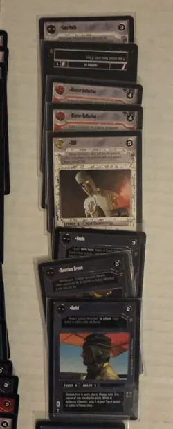 Jabba's Palace Star Wars CCG Lot 98 Limited BB Cards Decipher W 13 Rares Artoo - Image 2