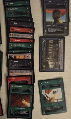 Jabba's Palace Star Wars CCG Lot 98 Limited BB Cards Decipher W 13 Rares Artoo - Image 3