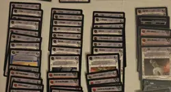 Jabba's Palace Star Wars CCG Lot 98 Limited BB Cards Decipher W 13 Rares Artoo - Image 5