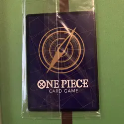Monkey D Luffy 1st Anniversary Winner Promo Prize Card P-041 One Piece SEALED - Image 2