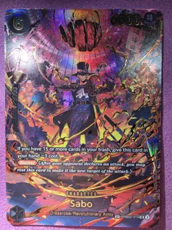One Piece TCG Sabo SP PRB02-014 Alt Art Special Rare OP15 EB04 NM SHIPS QUICKLY! - Image 1