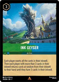 Disney Lorcana TCG - Archazia's Island - Ink Geyser - 119/204 - Image 1