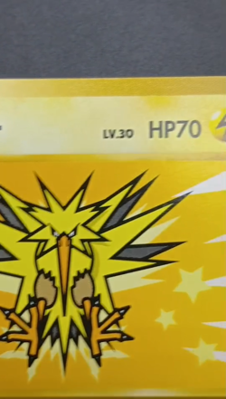 Zapdos Moltres ANA Airlines promo Japanese Pokemon Card 1998 - Image 2