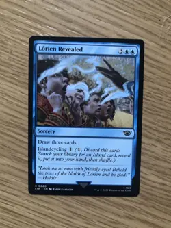 Lorien Revealed MTG Common Lord Of The Rings NM - Image 1