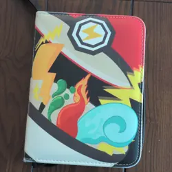 Pokemon Card Lot in Binder 300+ Pokemon cards and bonus energy cards - Image 1