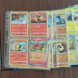 Pokemon Card Lot in Binder 300+ Pokemon cards and bonus energy cards - Image 2