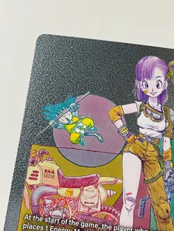 Energy Marker E-73 Bulma Silver Manga Booster SB02 Dragon Ball Fusion World Card - Image 4