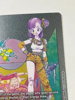 Energy Marker E-73 Bulma Silver Manga Booster SB02 Dragon Ball Fusion World Card - Image 5