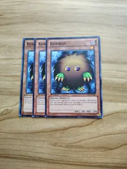 Yu-Gi-Oh! - Kuriboh 3X - Complete Playset Of Common Cards - Image 1