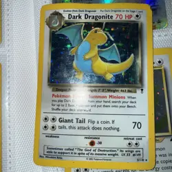 Pokemon Dark Dragonite Holo Rare TCG Card 5/110 WOTC Legendary Collection - Image 3
