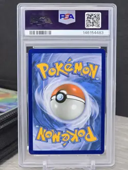 Pokemon Card Espeon & Deoxys GX SM240 Black Star Promo Tag Team 2020 Rare PSA 8 - Image 2