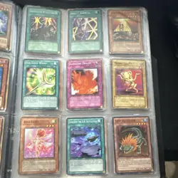 Yu-Gi-Oh! TCG Konami Card Lot Binder Blue-Eyes White Dragon Dark Magician - Image 5