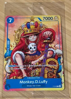 Monkey.D.Luffy One Piece Promotion Cards P-043 - Image 1