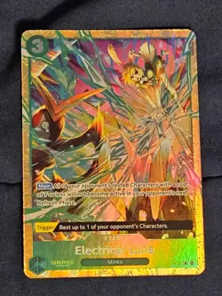 Electrical Luna R OP08-036 Premium Card Collection Best Vol 5 One Piece TCG Eng - Image 1