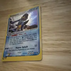 Pokemon TCG Swampert Ruby & Sapphire 13/109 Holo Rare 110 HP English 2003 Card - Image 3