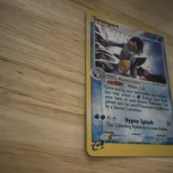 Pokemon TCG Swampert Ruby & Sapphire 13/109 Holo Rare 110 HP English 2003 Card - Image 4