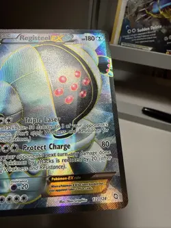 Registeel EX Full Art 122/124 – Dragons Exalted (2012) Pokemon Card - Image 2