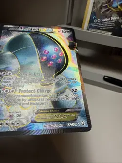 Registeel EX Full Art 122/124 – Dragons Exalted (2012) Pokemon Card - Image 3