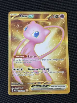 Pokemon Card TCG - Mew ex 205/165 Hyper Rare Scarlet & Violet 151 Near Mint - Image 1