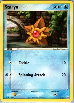 Staryu 84/113 Non Holo Delta Species - Pokemon Card - NM - Image 1