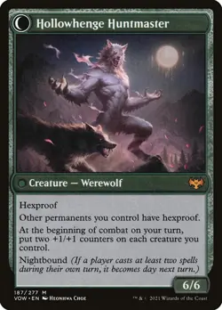 Avabruck Caretaker #187 (Foil) (NM) Crimson Vow VOW Magic MTG - Image 2