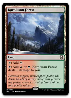 Karplusan Forest #351 (NM) Modern Horizons 3 M3C Magic MTG - Image 1
