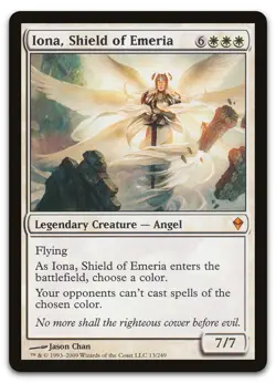 Iona, Shield of Emeria #13 (LP) Zendikar ZEN Magic MTG - Image 1