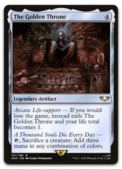 The Golden Throne #157 (NM) Warhammer 40,000 40K Magic MTG - Image 1