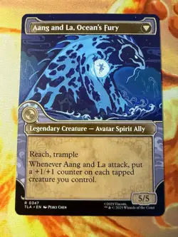 MTG TLA 347 Aang, Swift Savior NM EN Showcase - Image 2