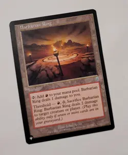 MTG Barbarian Ring 313/350 The List Retro Frame Odyssey 2001 Magic the Gathering - Image 1