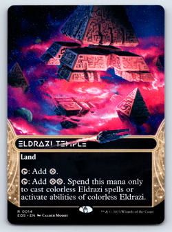 Eldrazi Temple Borderless - Edge of Eternities - MTG - Image 1
