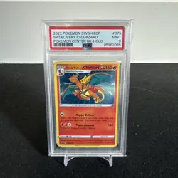 PSA 9 MINT Special Delivery Charizard Promo Holo Pokemon Card SWSH075 - Image 1