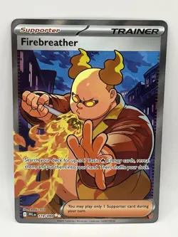 Pokemon TCG Firebreather 119/094 PFLN Trainer-Supporter Full Art Holo 2025 - Image 1